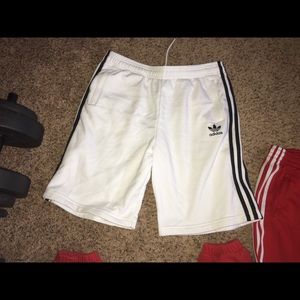 Adidas trefoil shorts large